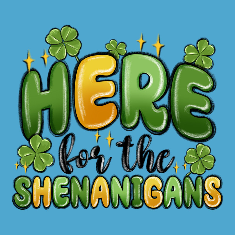 Here For The Shenanigans Premium Hoodie by MaliasSmallBusiness | Teevron