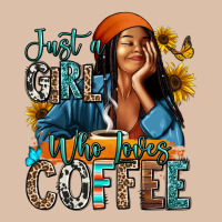 Just A Girl Who Loves Coffee Urban Heavy Tee | Teevron