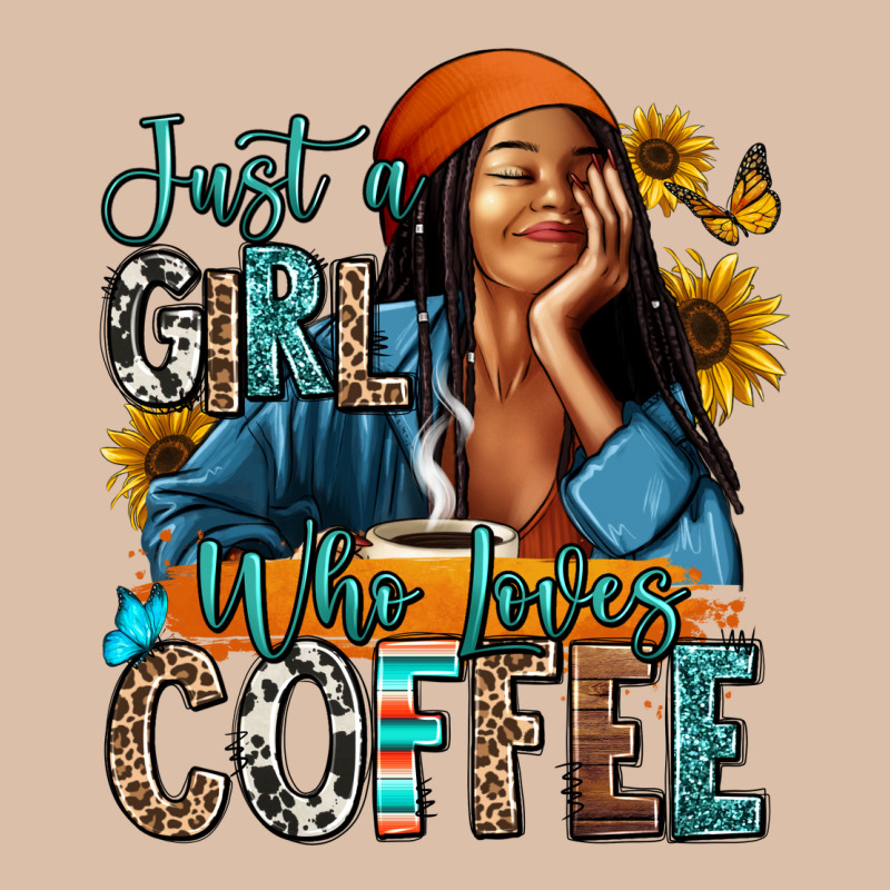 Just A Girl Who Loves Coffee Urban Heavy Tee by RanaPortraitStore | Teevron