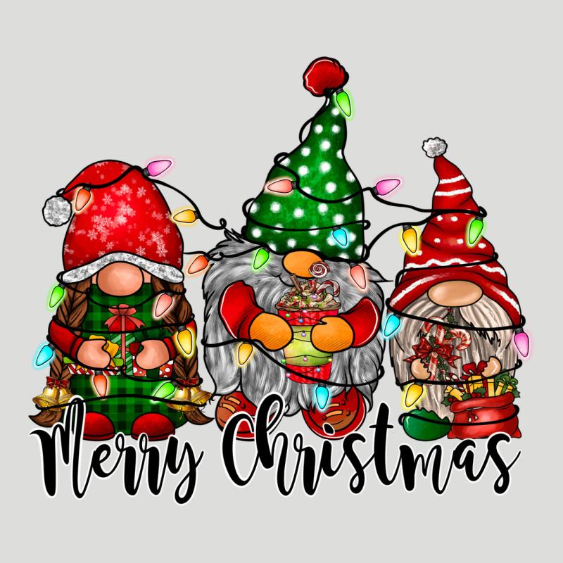 Merry Christmas Gnomes Zipper Hoodie by CowhideDigitalArt | Teevron