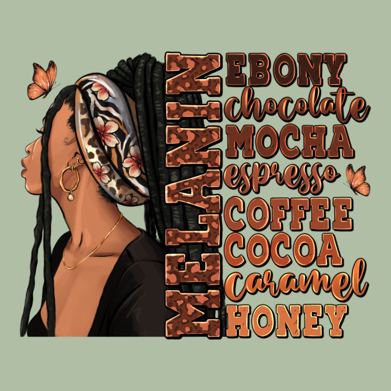 Melanin Many Shades Of Brown Afro Woman Urban Heavy Tee by RanaPortraitStore | Teevron