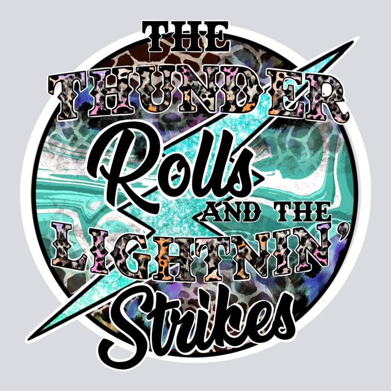 The Thunder Rolls And The Lightnin Strikes Zipper Hoodie by SublimationCraftShop | Teevron