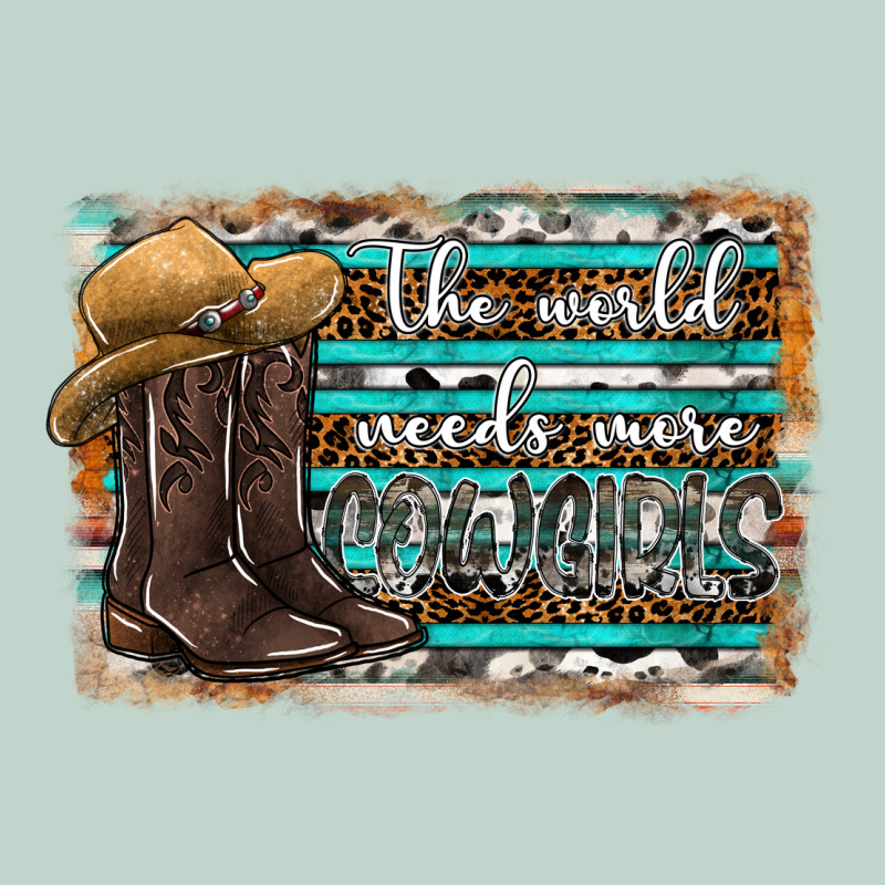 The World Needs More Cowgirls Zipper Hoodie by SublimationCraftShop | Teevron