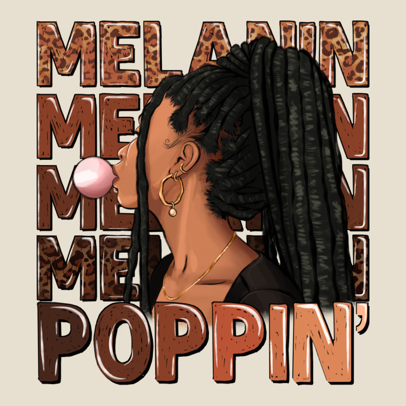 Melanin Poppin' Afro Woman Urban Heavy Tee by RanaPortraitStore | Teevron
