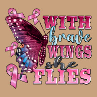 With Brave Wings She Flies Vintage Tee | Teevron