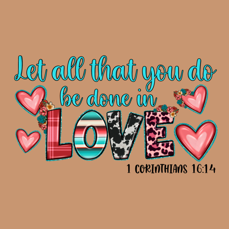 Let All That You Do Be Done In Love Heavyweight Hoodie by JahusDesignShop | Teevron