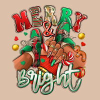 Merry And Bright Black Girl Sneakers Urban Heavy Tee | Teevron