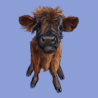 Highland Cow Calf Long Sleeve Tee | Teevron