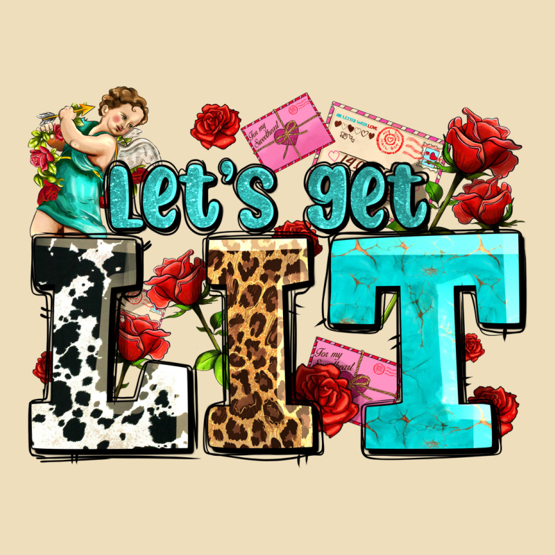 Valentines Day Lets Get Lit Premium Hoodie by AdoDesignShop | Teevron