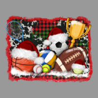 Christmas Sports Background Vintage Hoodie | Teevron