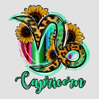 Capricorn Zodiac Sign Sunflower Leopard Serape Premium Hoodie | Teevron