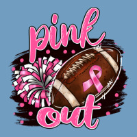 Pink Out Football Urban Heavy Tee | Teevron