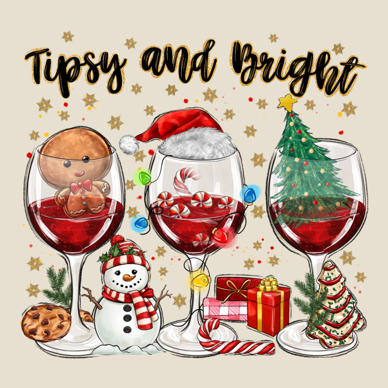 Tipsy And Bright Christmas Urban Hoodie by MaliasSmallBusiness | Teevron