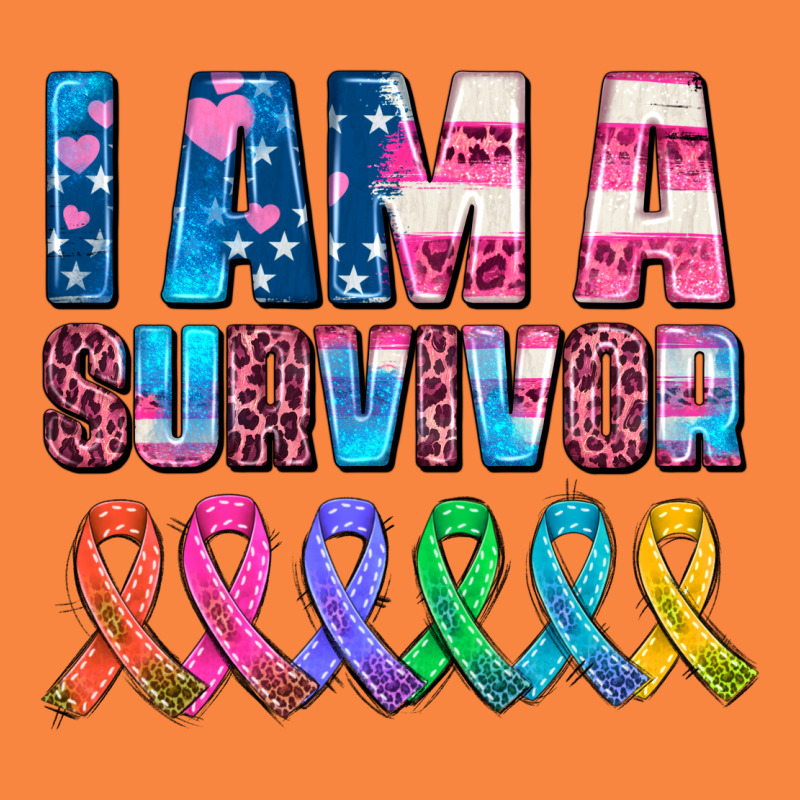 I Am A Survivor With All Cancer Ribbons Premium Sweatshirt by AdoDesignShop | Teevron