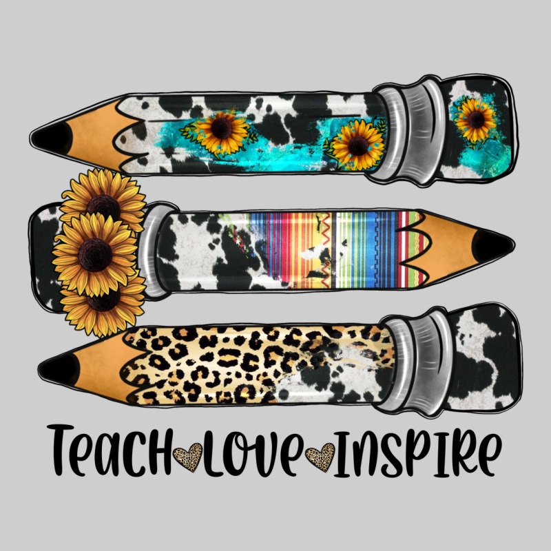 Western Pencils Teach Love Inspire Premium Sweatshirt by JahusDesignShop | Teevron