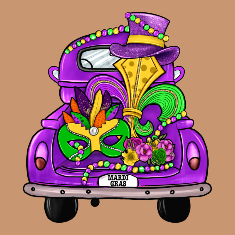 Farm Truck, Mardi Gras Heavyweight Hoodie by JahusDesignShop | Teevron