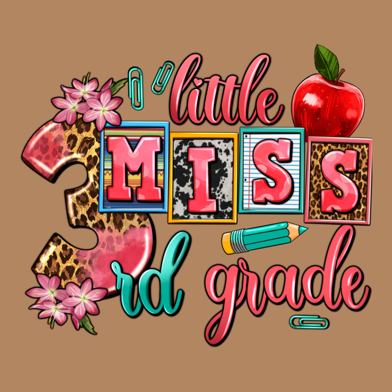 Little Miss 3rd Grade Long Sleeve Tee by AdoDesignShop | Teevron