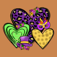 Hearts Mardi Gras Heavyweight Hoodie | Teevron