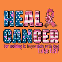 Heal Cancer With Cancer Ribbon Premium Sweatshirt | Teevron