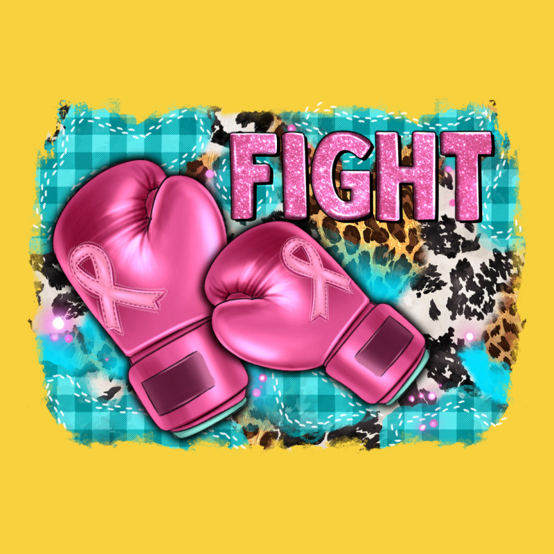 Fight With Boxing Gloves And Cancer Ribbon Premium Sweatshirt by AdoDesignShop | Teevron