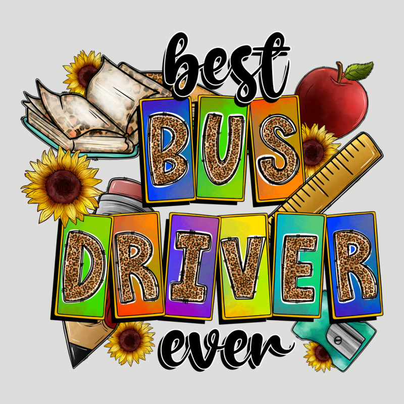Best Bus Driver Ever Zipper Hoodie by CowhideDigitalArt | Teevron