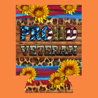 Proud Veteran  12 Oz Regular Can Cooler Premium Sweatshirt | Teevron
