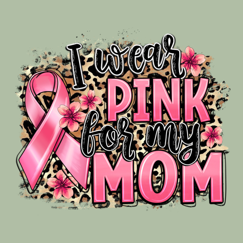 I Wear Pink For My Mom Urban Heavy Tee by BarkalooDesign | Teevron