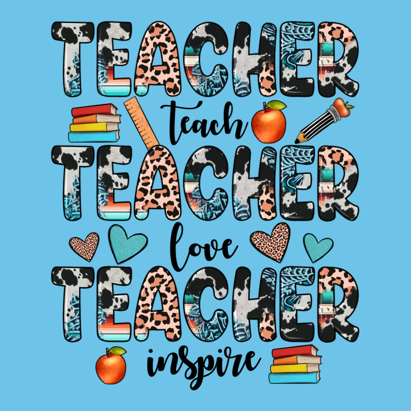 Teacher Teach Love Inspire Premium Sweatshirt by JahusDesignShop | Teevron