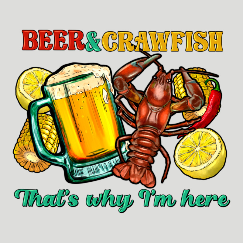 Beer&crawfish That's Why I'm Here Zipper Hoodie by FaDigitalArtStudio | Teevron