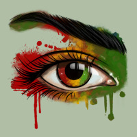 Watercolor Juneteenth Eyes Urban Heavy Tee | Teevron
