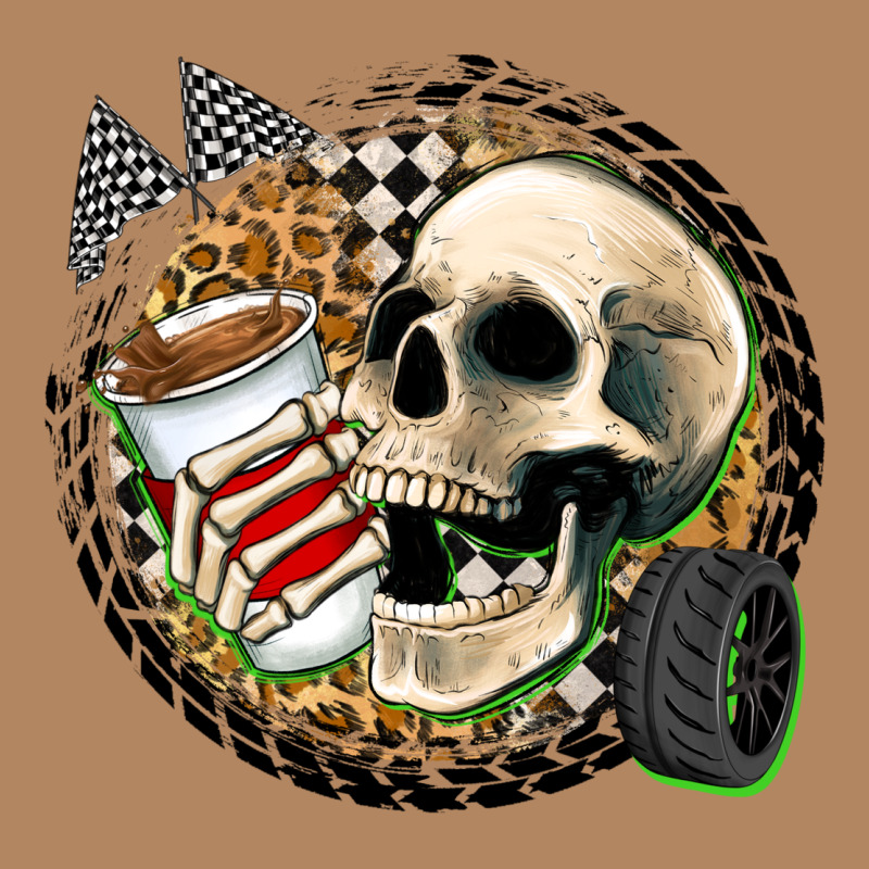 Race Skull Long Sleeve Tee by Zillion Design Studio | Teevron