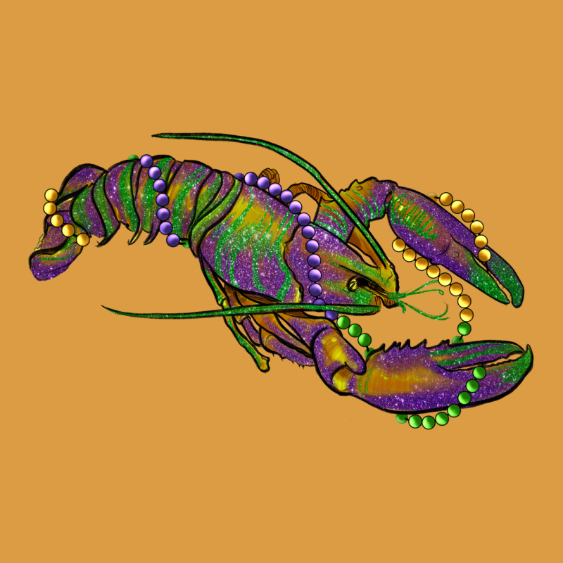 Mardi Gras Crawfish Urban Heavy Tee by RanaPortraitStore | Teevron