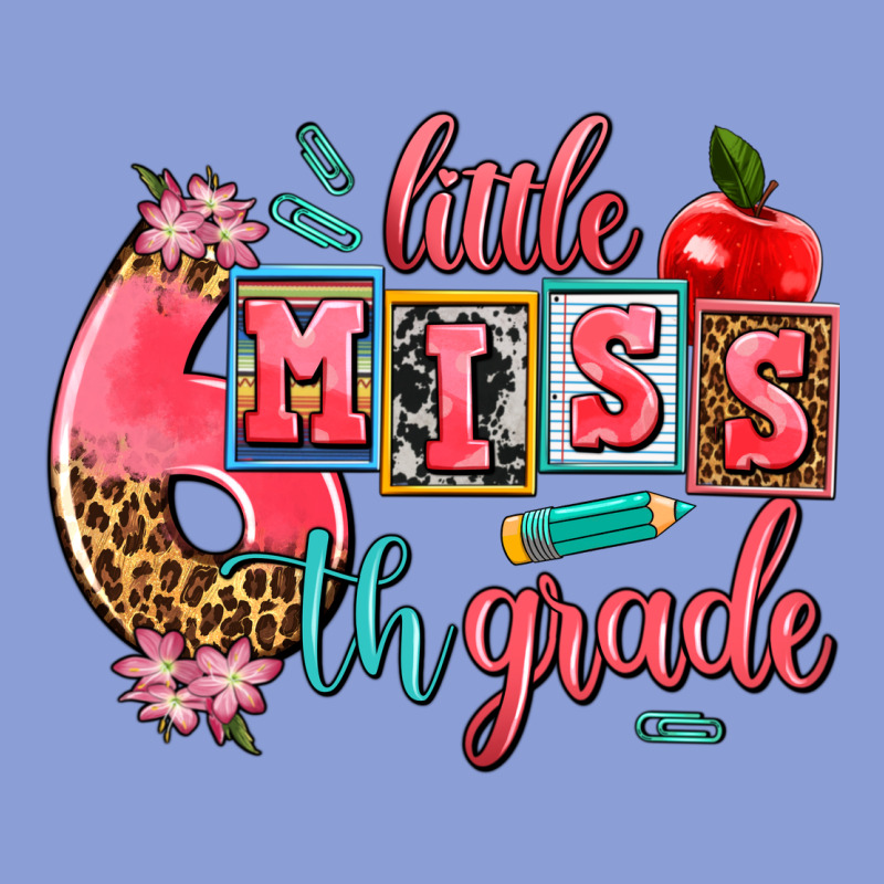 Little Miss 6 Th Grade Long Sleeve Tee by AdoDesignShop | Teevron