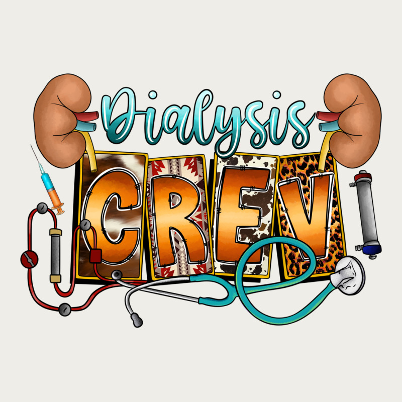 Dialysis Crew Zipper Hoodie by CowhideDigitalArt | Teevron