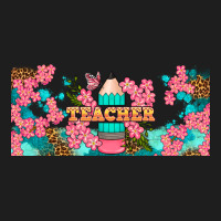 Teacher Floral Pencil Libbey Glass Heavyweight Hoodie | Teevron