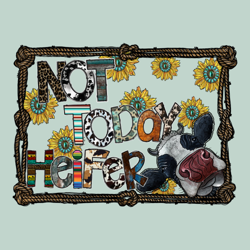 Not Today Heifer Zipper Hoodie by SublimationCraftShop | Teevron