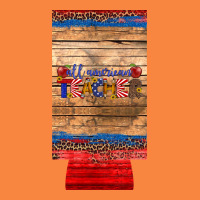 All American Teacher 12 Oz Slim Can Cooler Premium Sweatshirt | Teevron