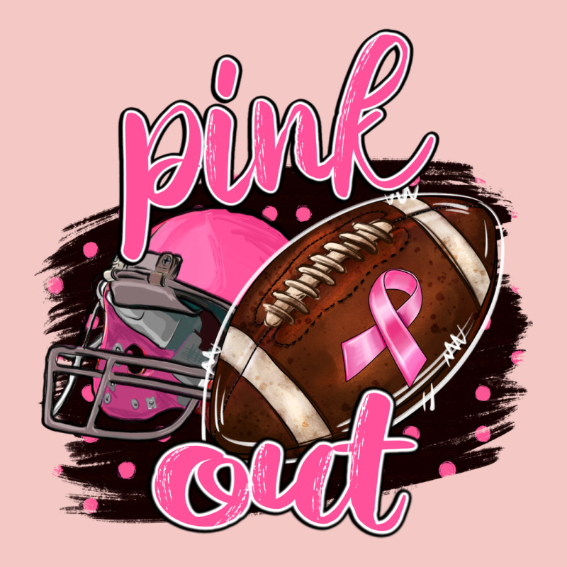 Pink Out Football Urban Heavy Tee by BarkalooDesign | Teevron