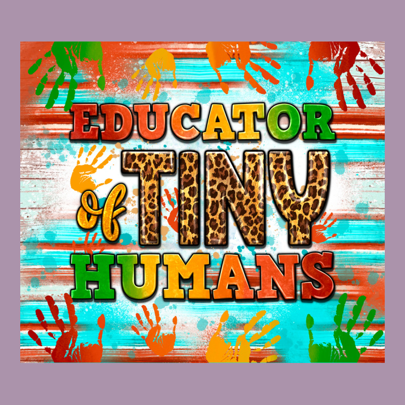 Educator Of Tiny Humans Tumbler Heavyweight Hoodie by BundleAndBundleShop | Teevron