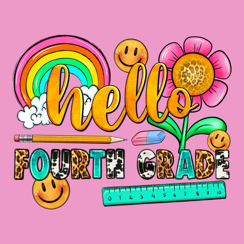 Hello Fourth Grade Urban Hoodie by NancyCooperArtShop | Teevron