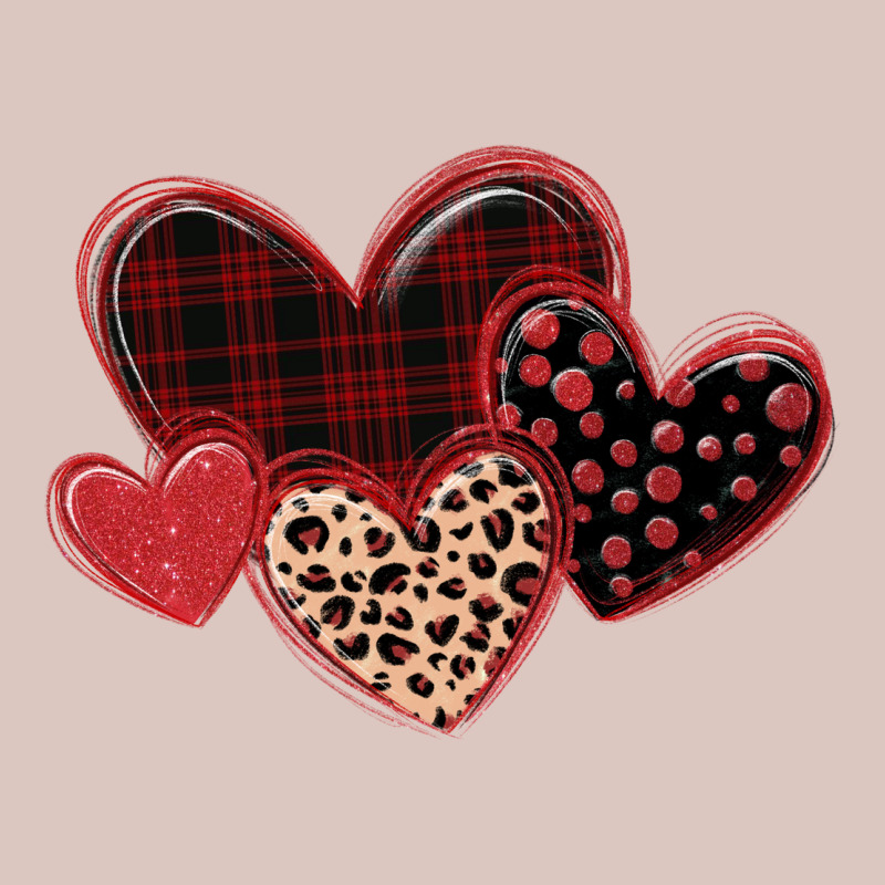 Leopard Hearts Premium Hoodie by MaliasSmallBusiness | Teevron