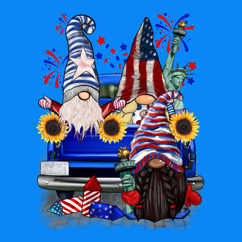 4th Of July Gnomes Truck Zipper Hoodie by CowGirlArtShop | Teevron