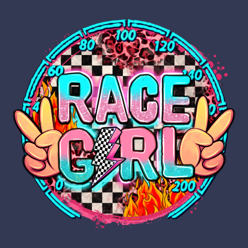 Race Girl With Leopard And Peace Hand Heavyweight Hoodie by AdoDesignShop | Teevron