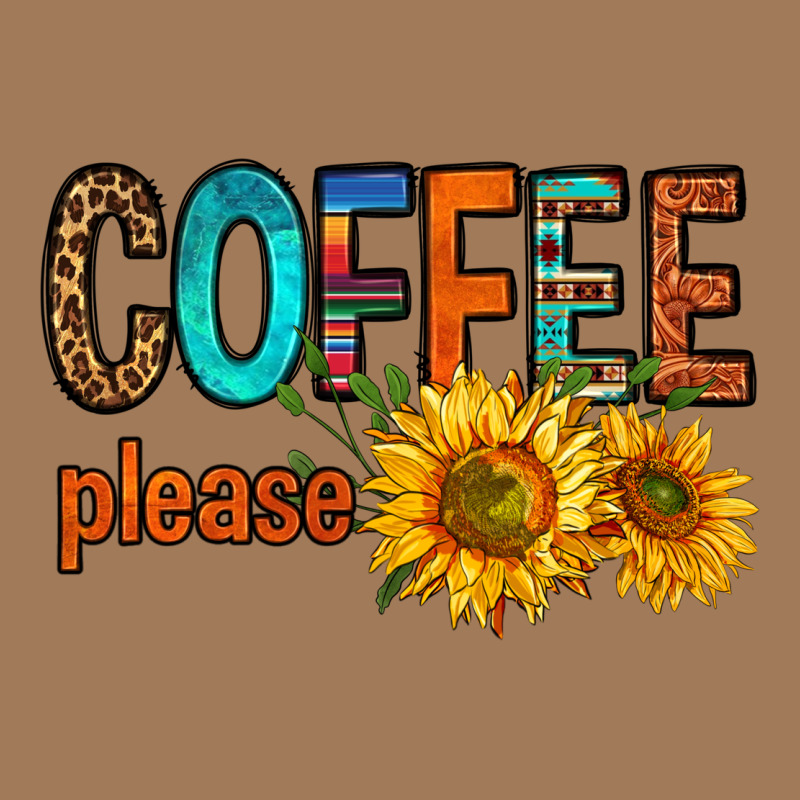 Coffee Please Western Doodle Letters Classic Tee by FaDigitalArtStudio | Teevron