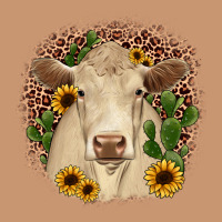 Charolais Leopard Cactus Sunflower Heavyweight Hoodie | Teevron