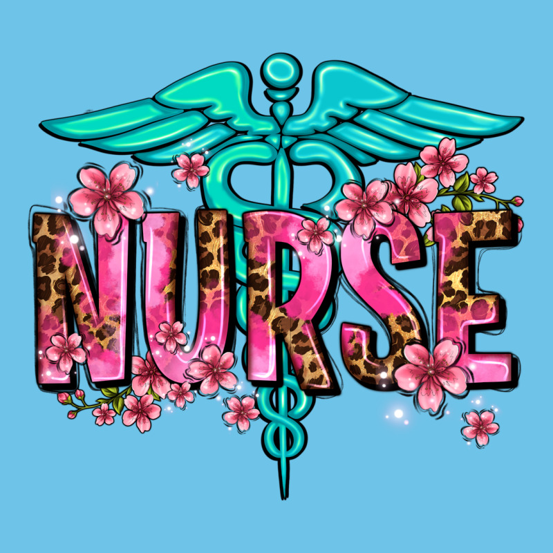 Floral Nurse Premium Sweatshirt by AdoDesignShop | Teevron
