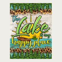 The Lake Is My Happy Place Air Freshener Zipper Hoodie | Teevron