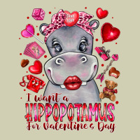 I Want Hippopotamus For Valentines Day Heavy Core Tee | Teevron