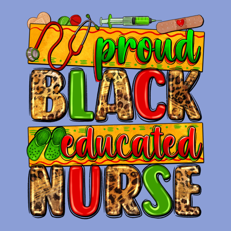 Proud Black Educated Nurse Long Sleeve Tee by Zillion Design Studio | Teevron
