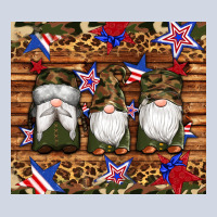 Camouflage Gnomes American Flag Star Leopard Premium Sweatshirt | Teevron